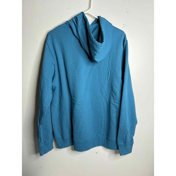 Harley-Davidson Mens Explore Fleece Pullover Hoodie Blue Turquoise size large - Picture 5 of 5